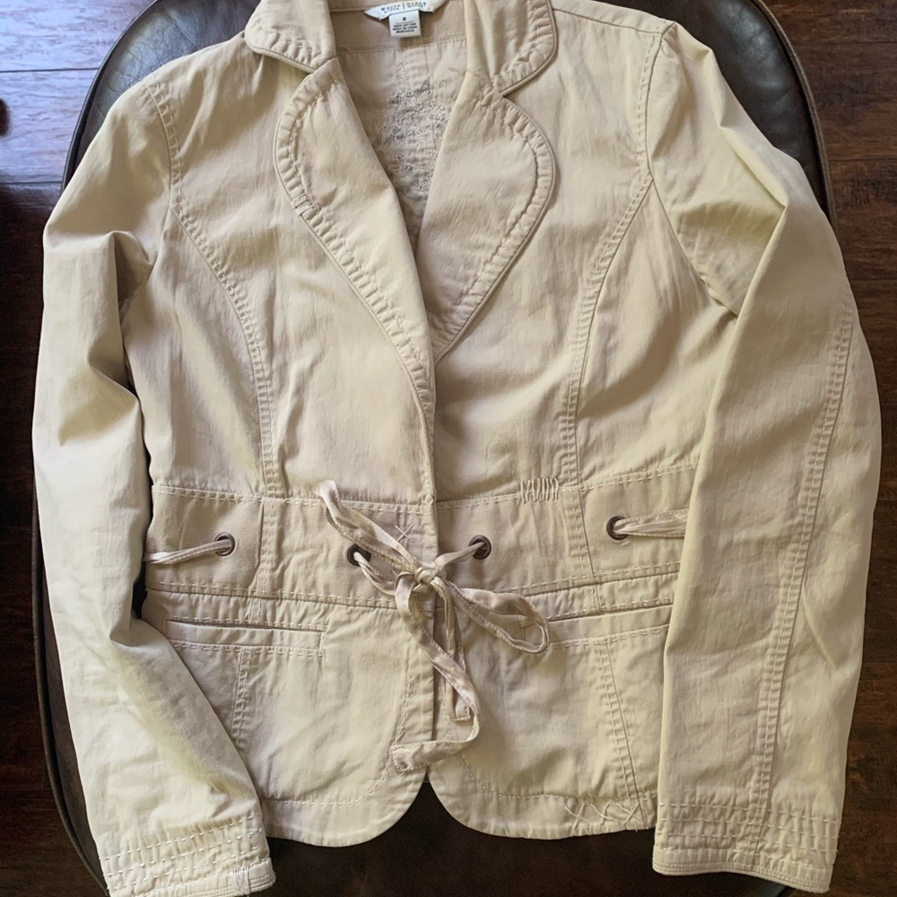 Khaki light weight blazer